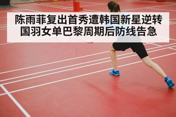 badminton player court